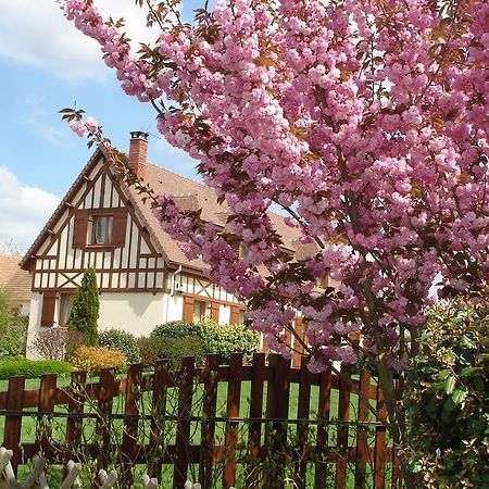 Chambres d'Hôtes Au Temps Des Cerises Jumièges Exterior foto